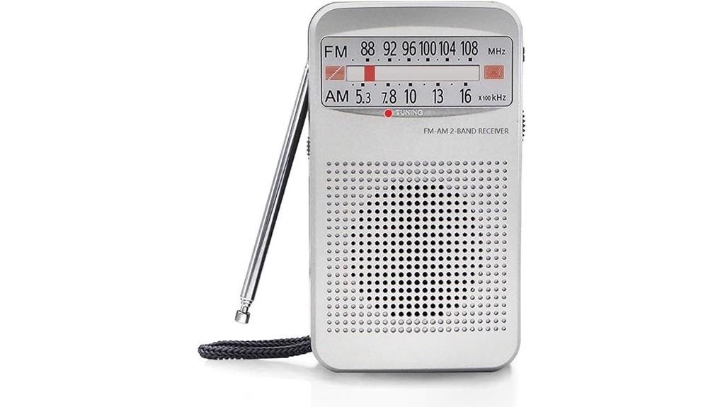 compact portable radio device