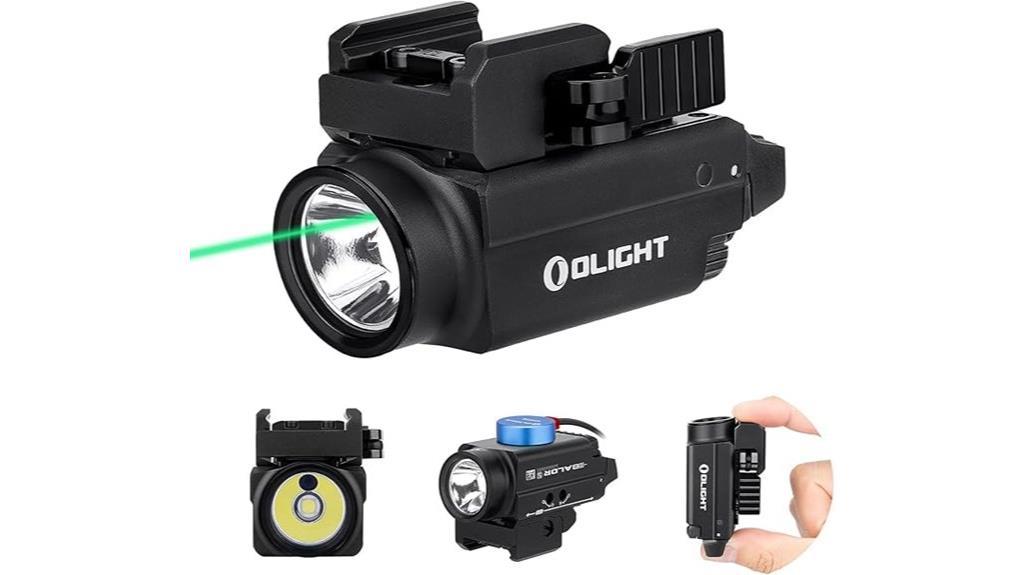 compact rail mount weaponlight