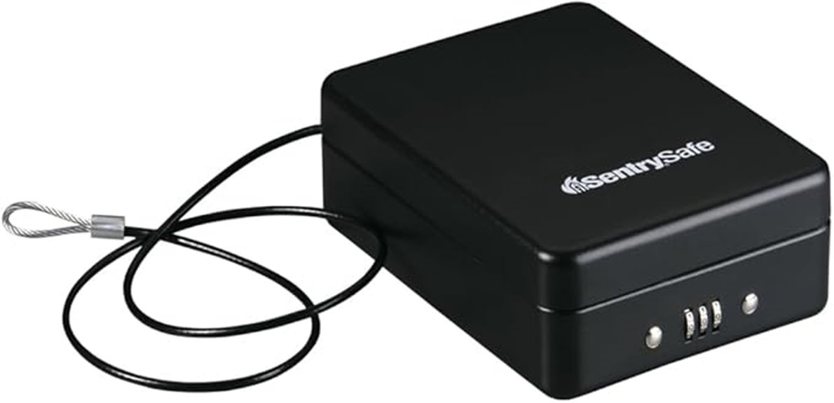 compact safe with lock