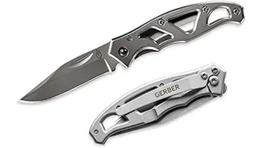compact stainless steel knife
