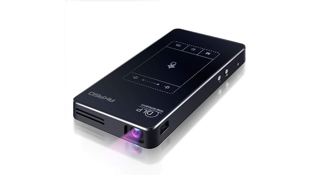 compact wifi bluetooth projector