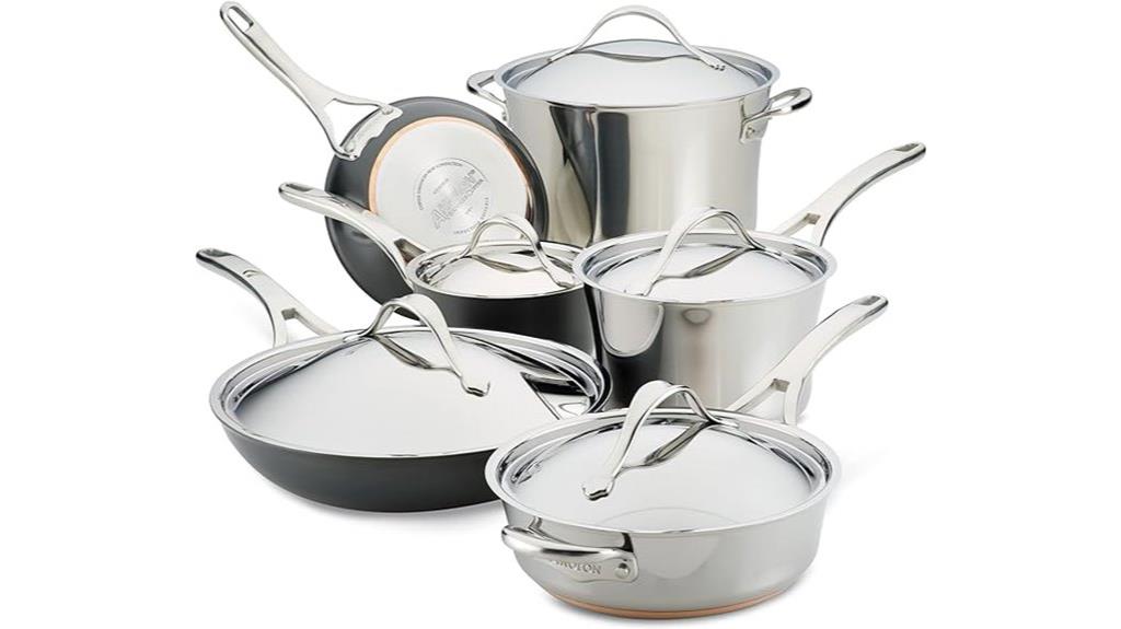 cookware set stainless steel