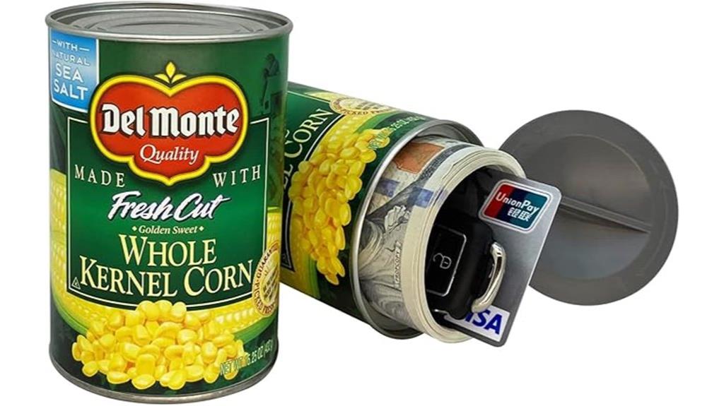 corn shaped secret stash safe