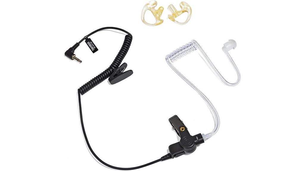 covert acoustic earpiece motorola