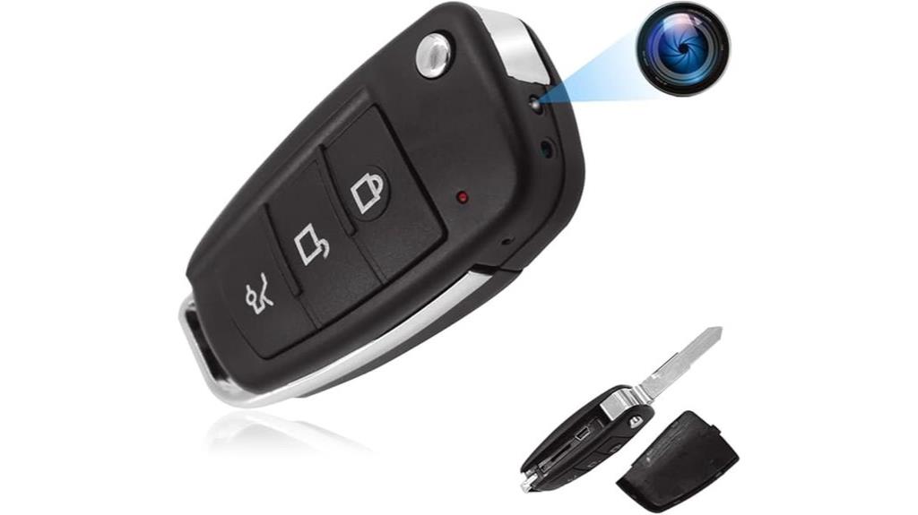 covert recording car key