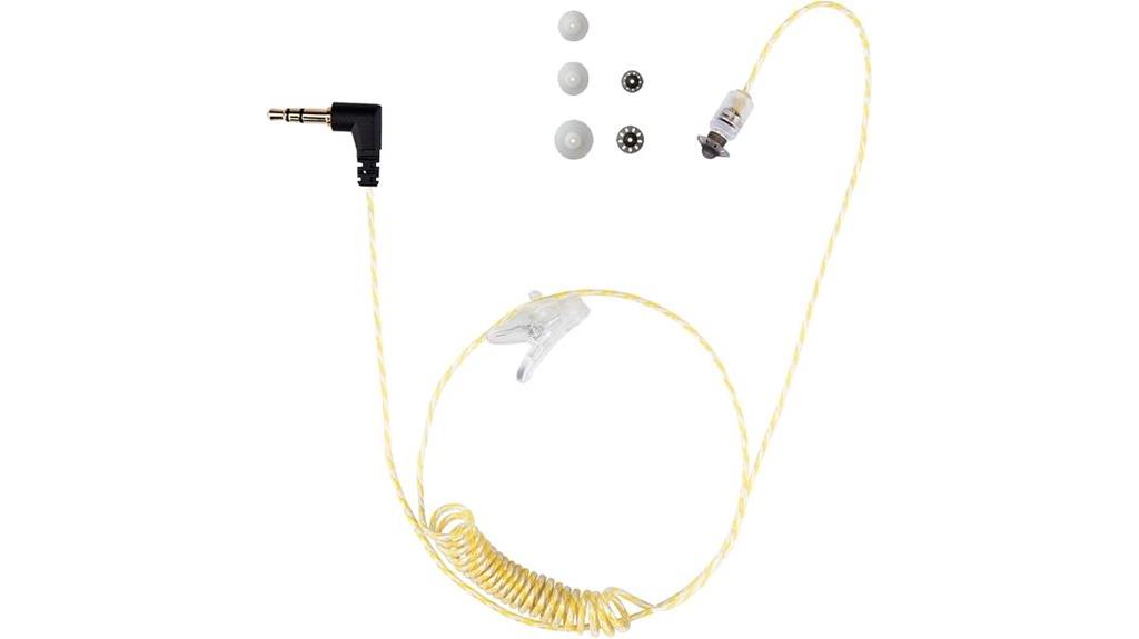 covert two way radio earpiece