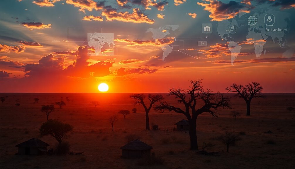 digital colonization in botswana