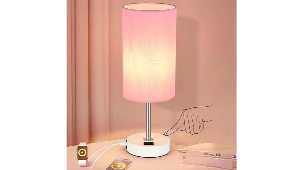 dimmable usb port lamp