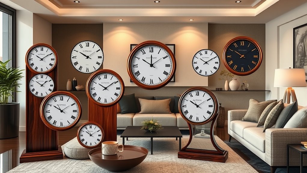 discreet surveillance clock cameras