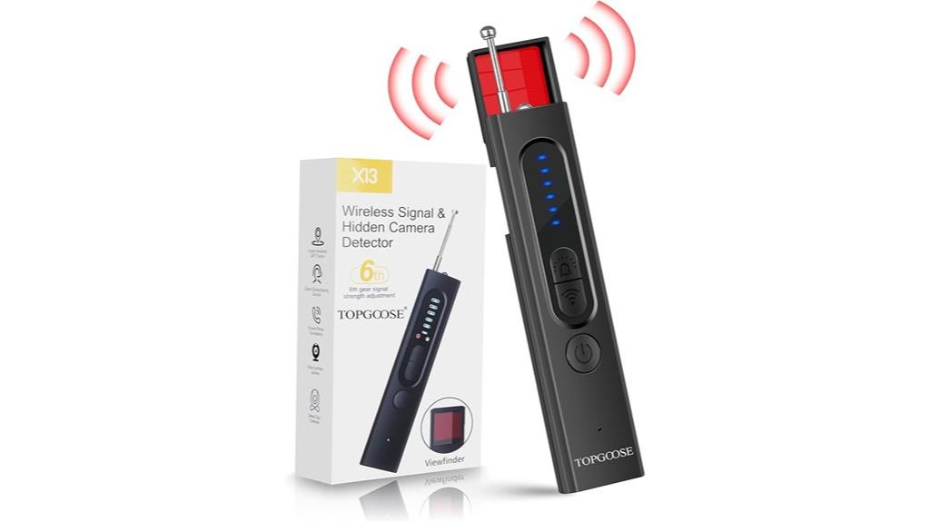 discreet surveillance detection device