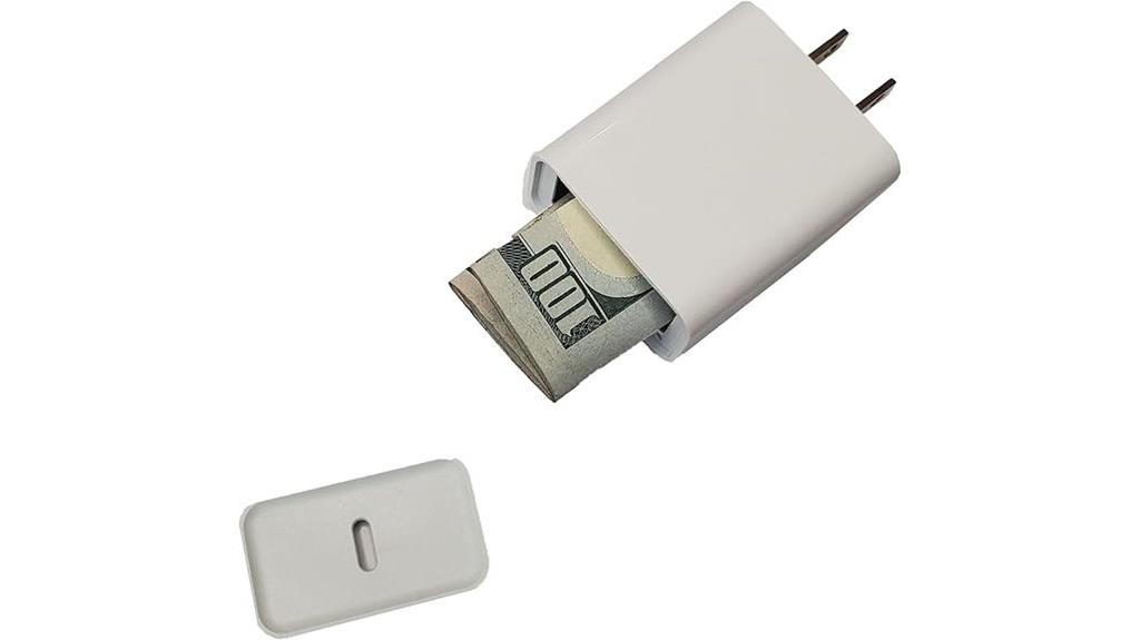 disguised charger storage safe