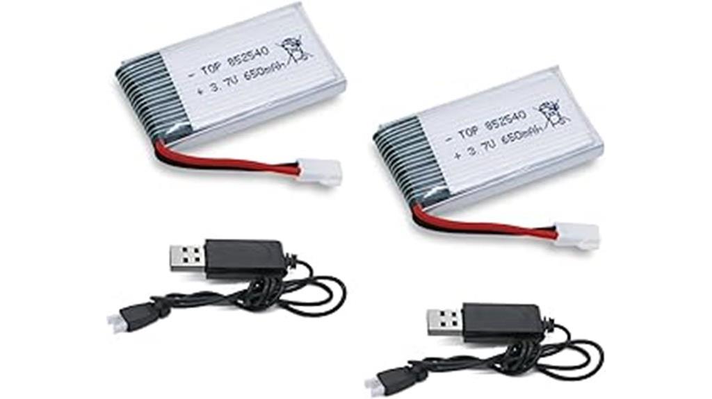 drone battery pack 650mah