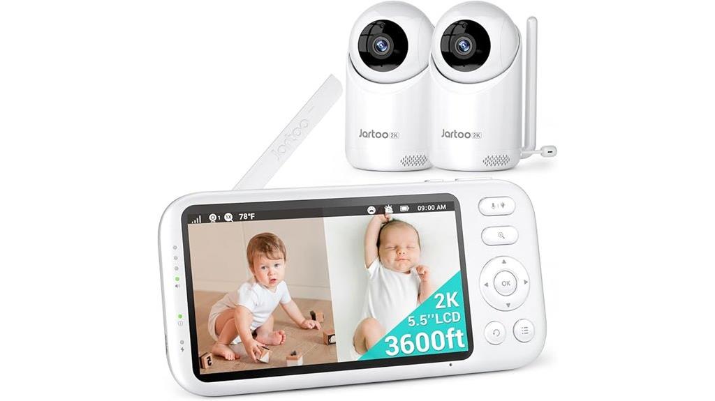 dual camera baby monitor