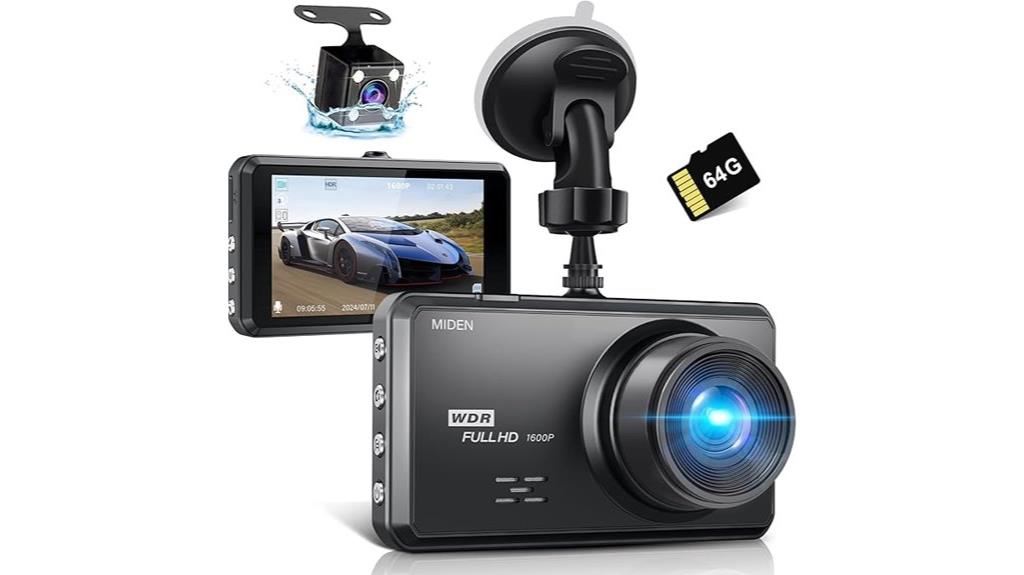 dual dash cam system