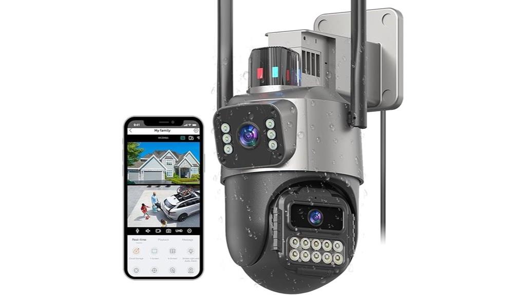 dual lens ai surveillance