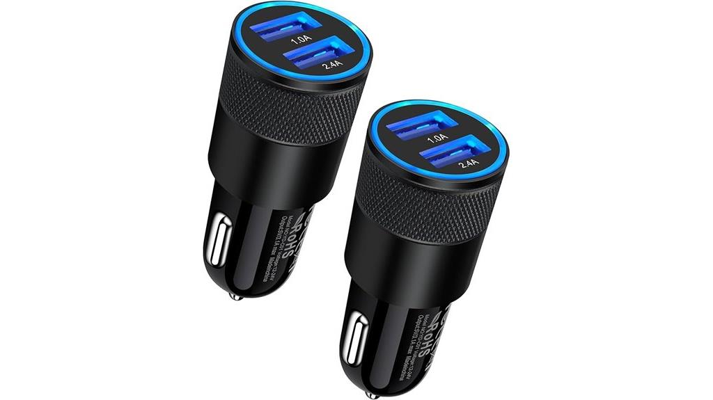 dual usb c charger