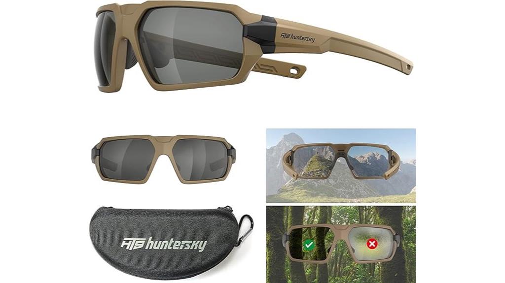 durable shooting safety eyewear