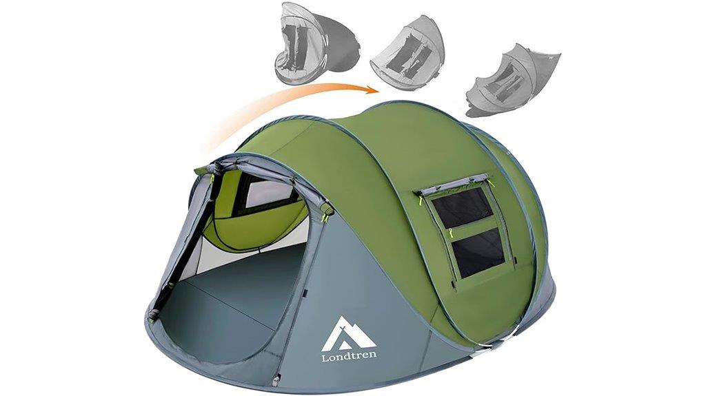 easy setup camping tent