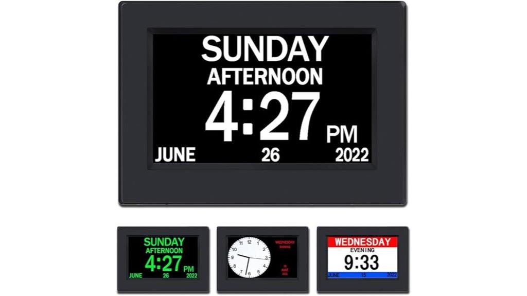 elderly friendly digital alarm clock