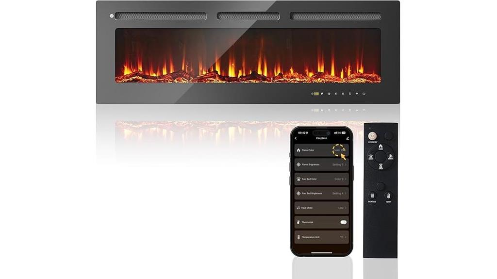 electric fireplace heater 50