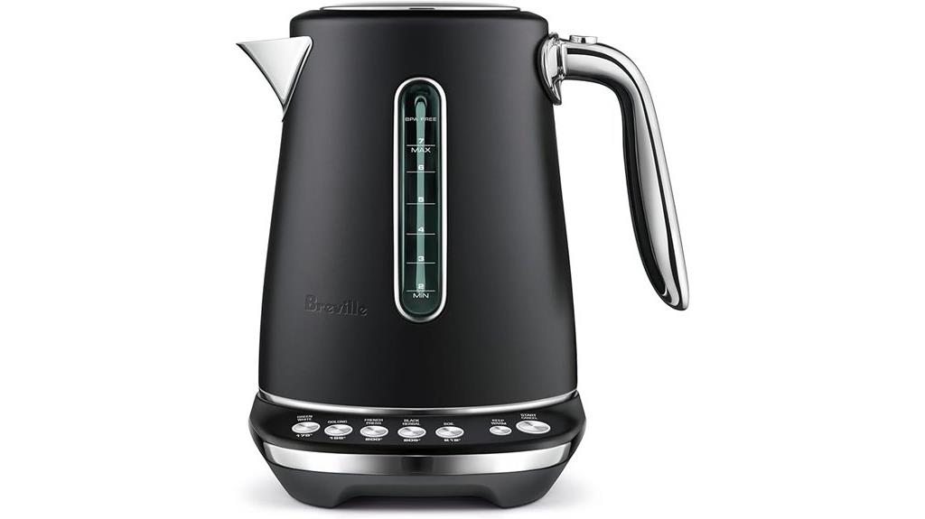 elegant black kettle design