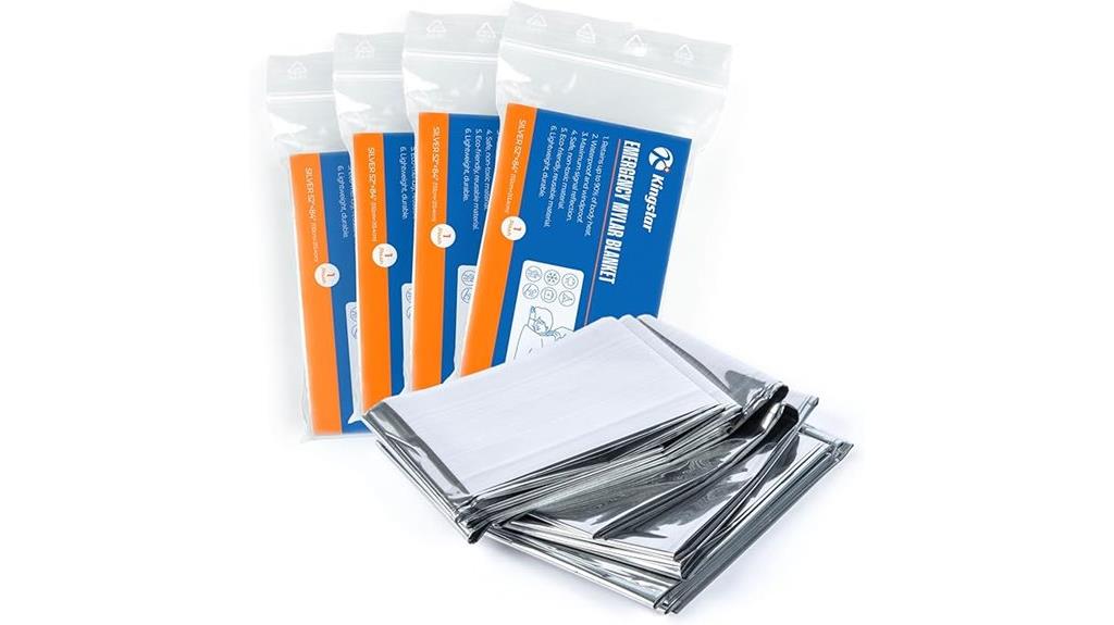 emergency thermal blanket pack