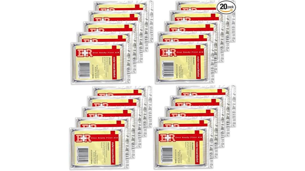 emergency thermal protection blankets