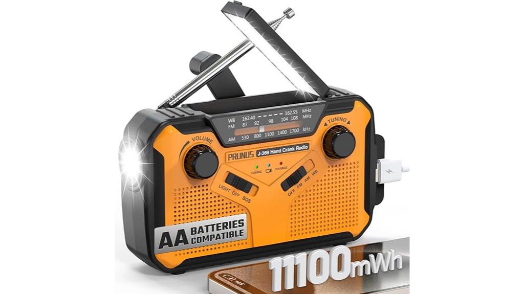 emergency weather radio device