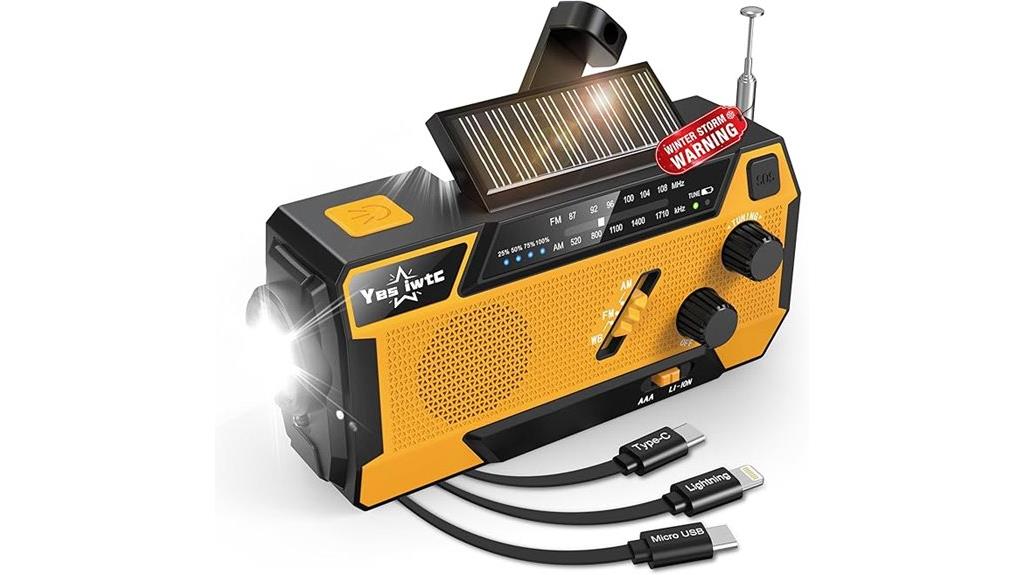 emergency weather radio device