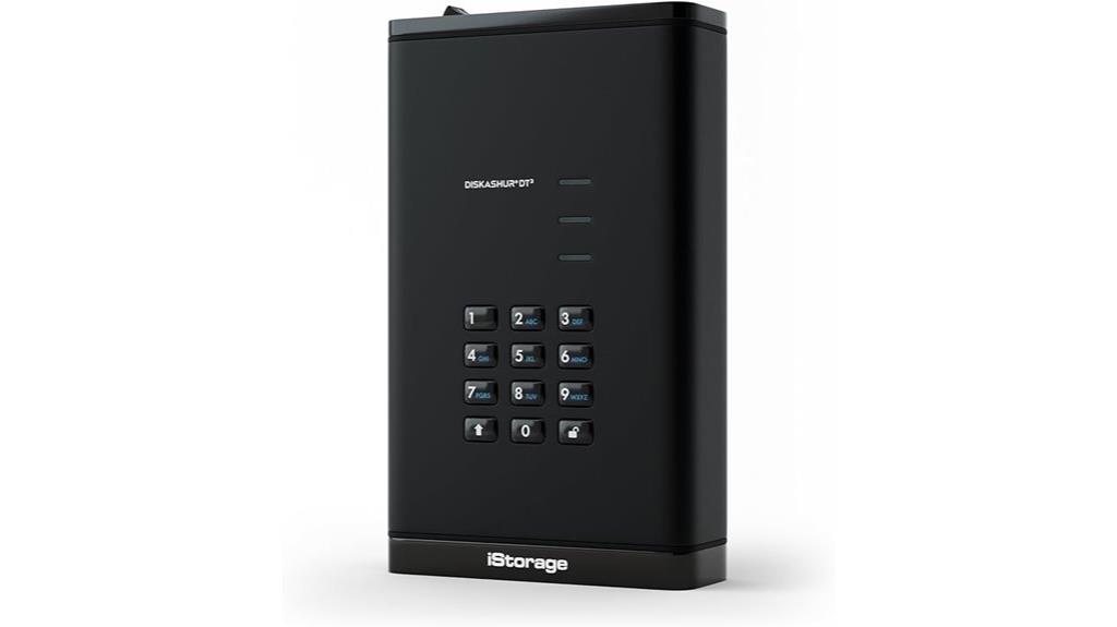 encrypted 14tb desktop drive