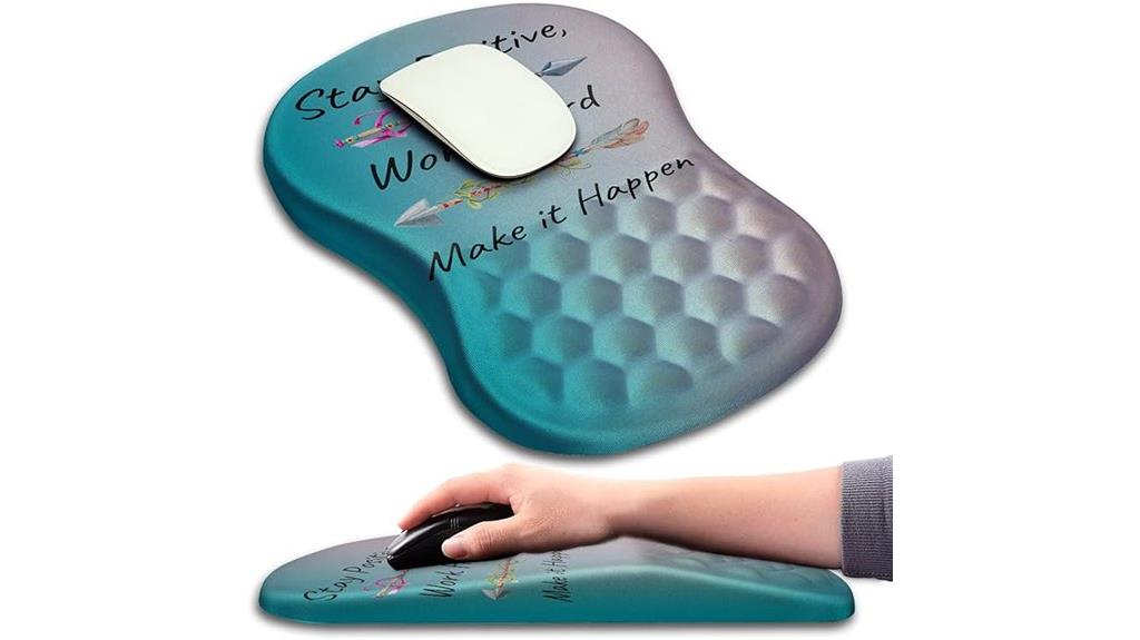 ergonomic mouse pad support