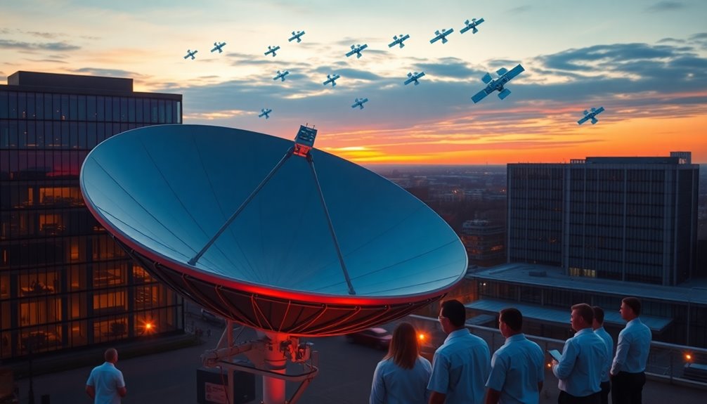 european defense satellite network