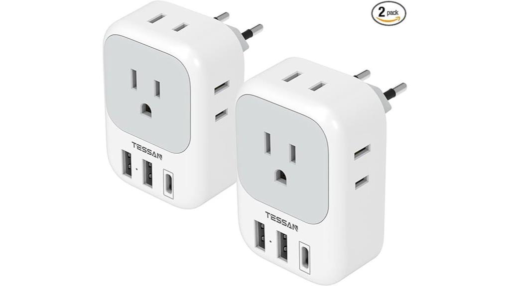 european plug adapter set