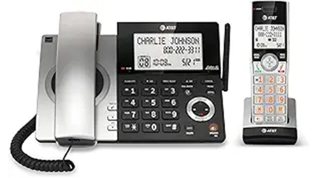 expandable corded cordless phone