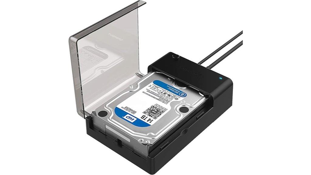 external hard drive dock
