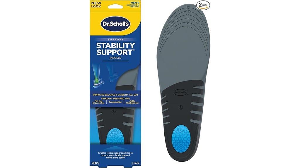 flat feet support insoles