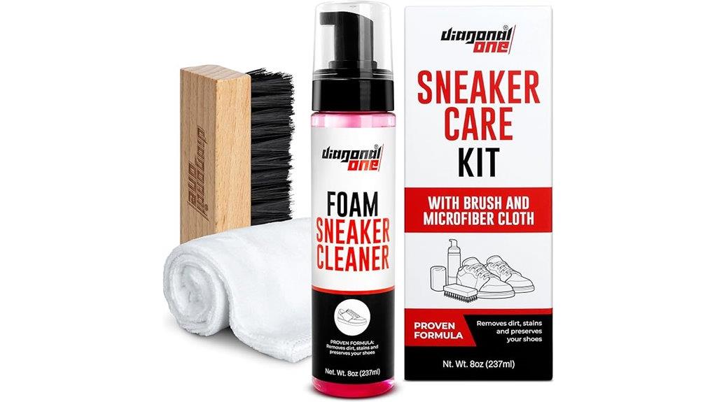 foam sneaker cleaning solution
