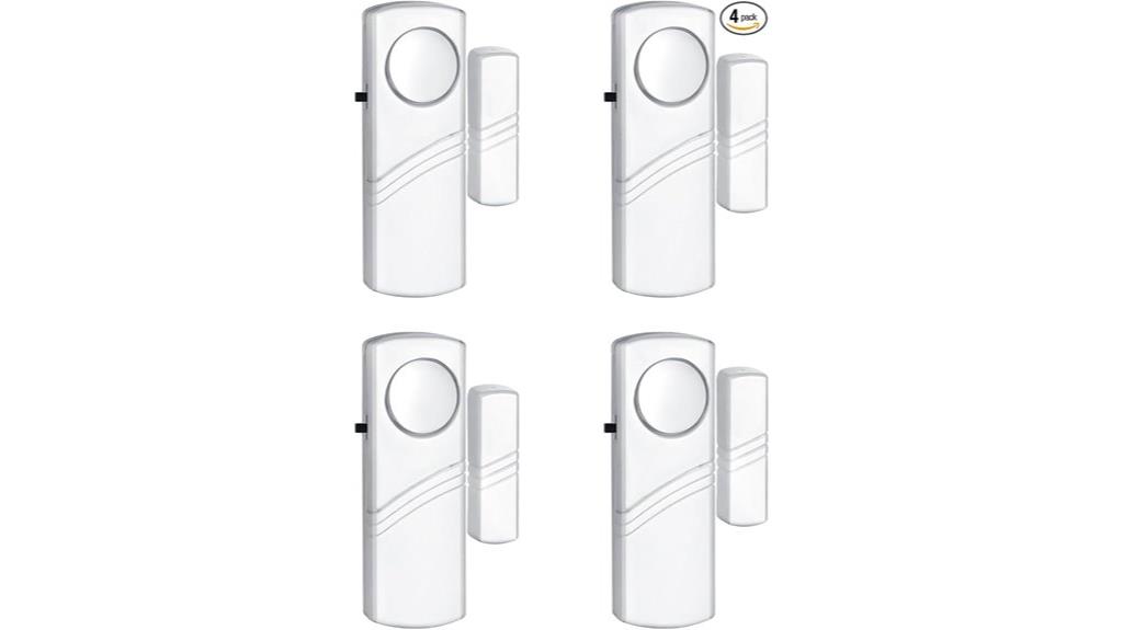 four pack security alarms