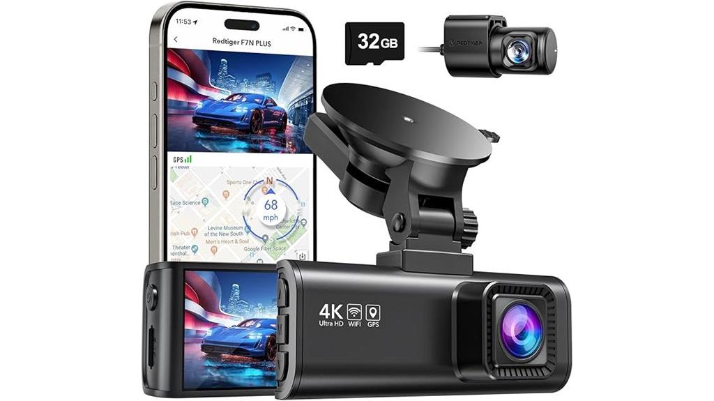 front and rear dashcam