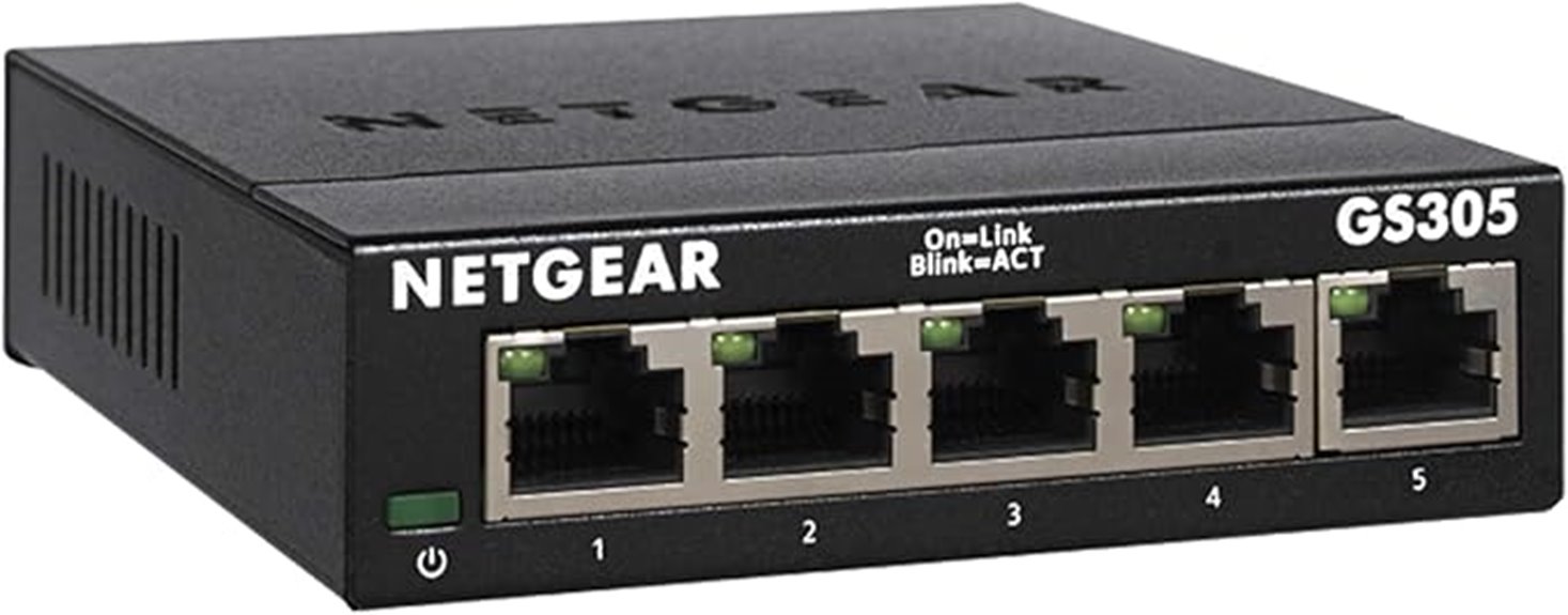 gigabit ethernet unmanaged switch