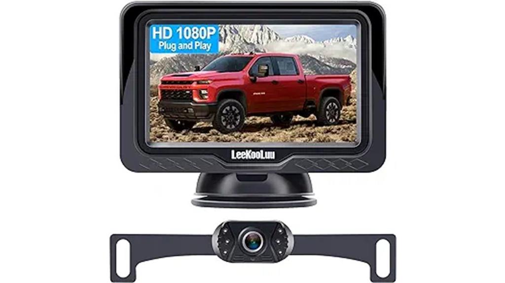 hd 1080p backup camera