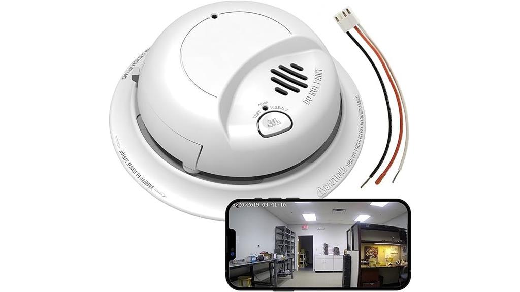 hd smoke detector camera