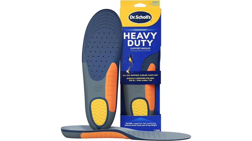 heavy duty support insoles