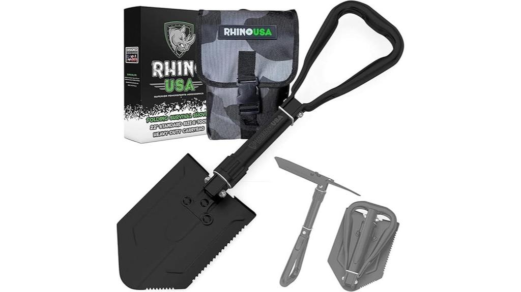 heavy duty survival shovel
