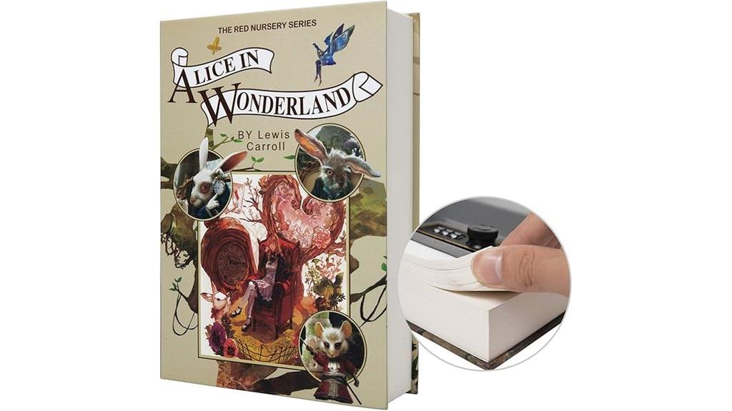 hidden compartment book safe