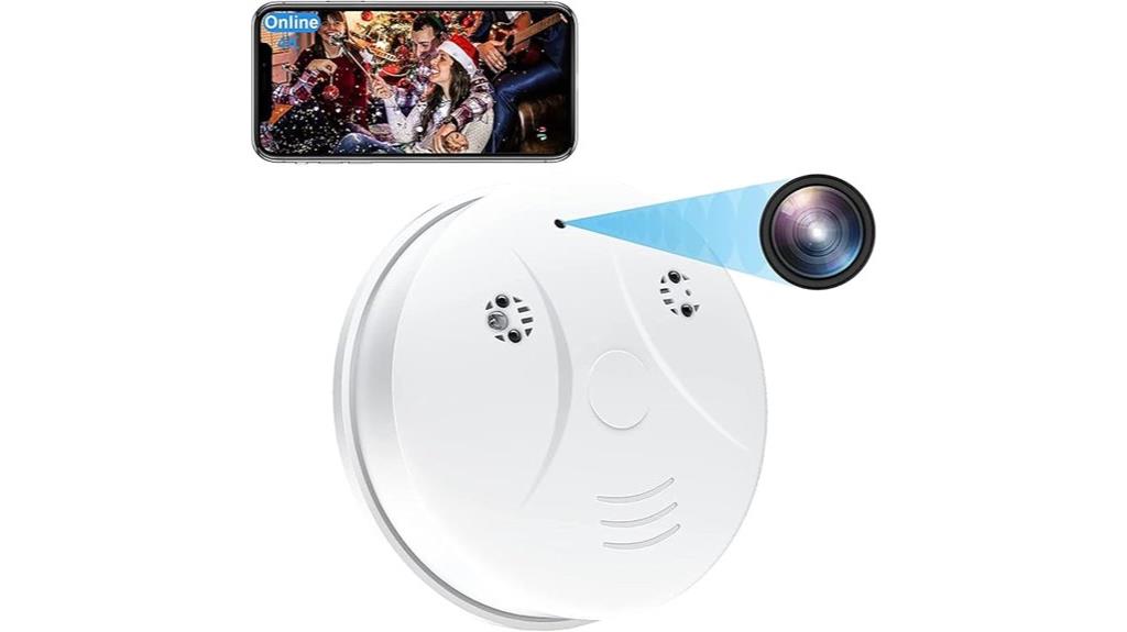 hidden wifi smoke detector