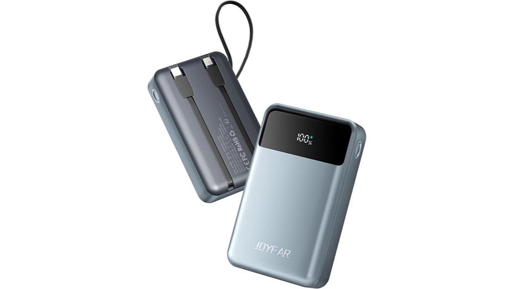 high capacity built in charger