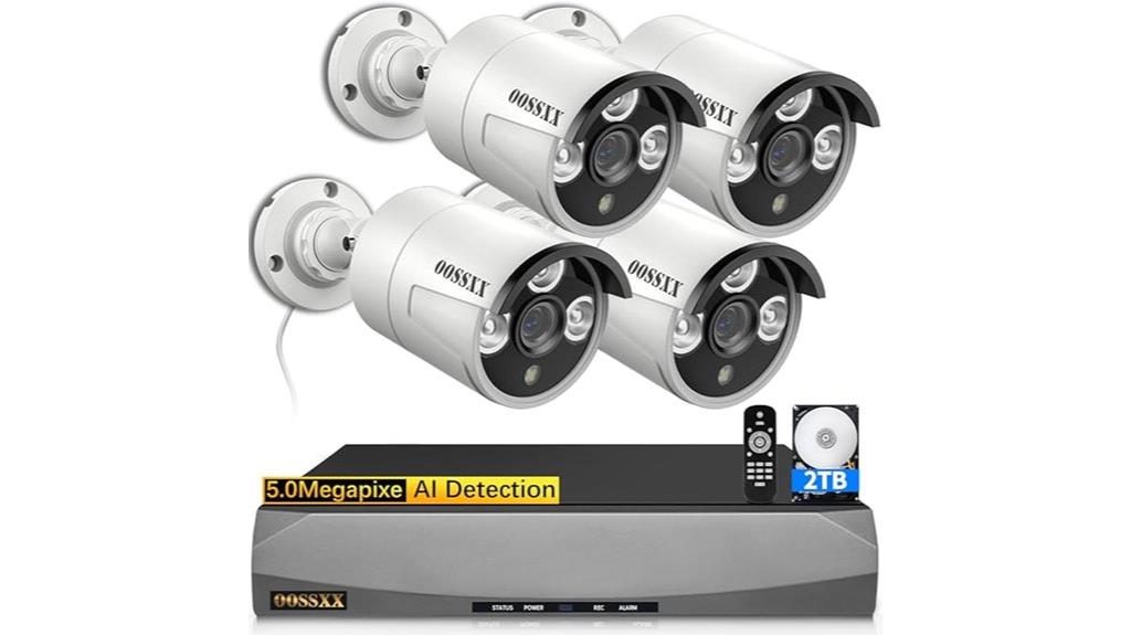 high definition outdoor security system