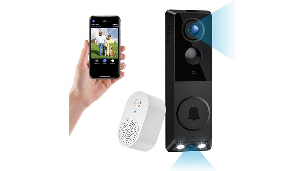 high definition smart doorbell