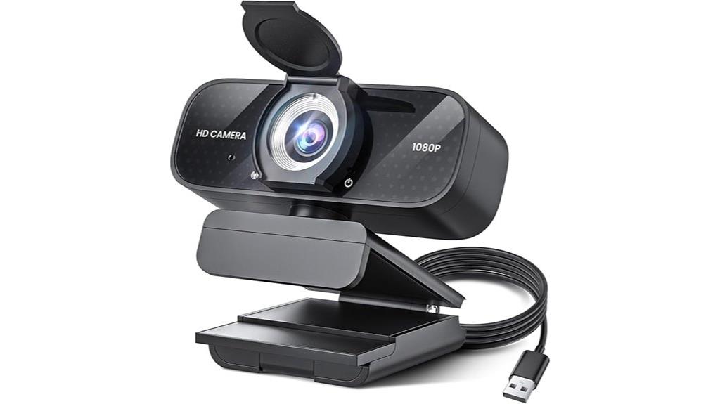 high definition webcam with privacy